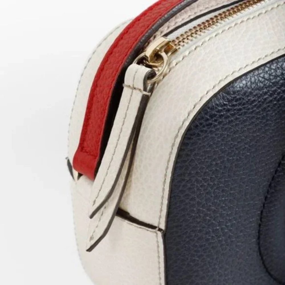 Gucci Soho Disco Blue Red White Camera Shoulder Bag - Picture 7 of 11